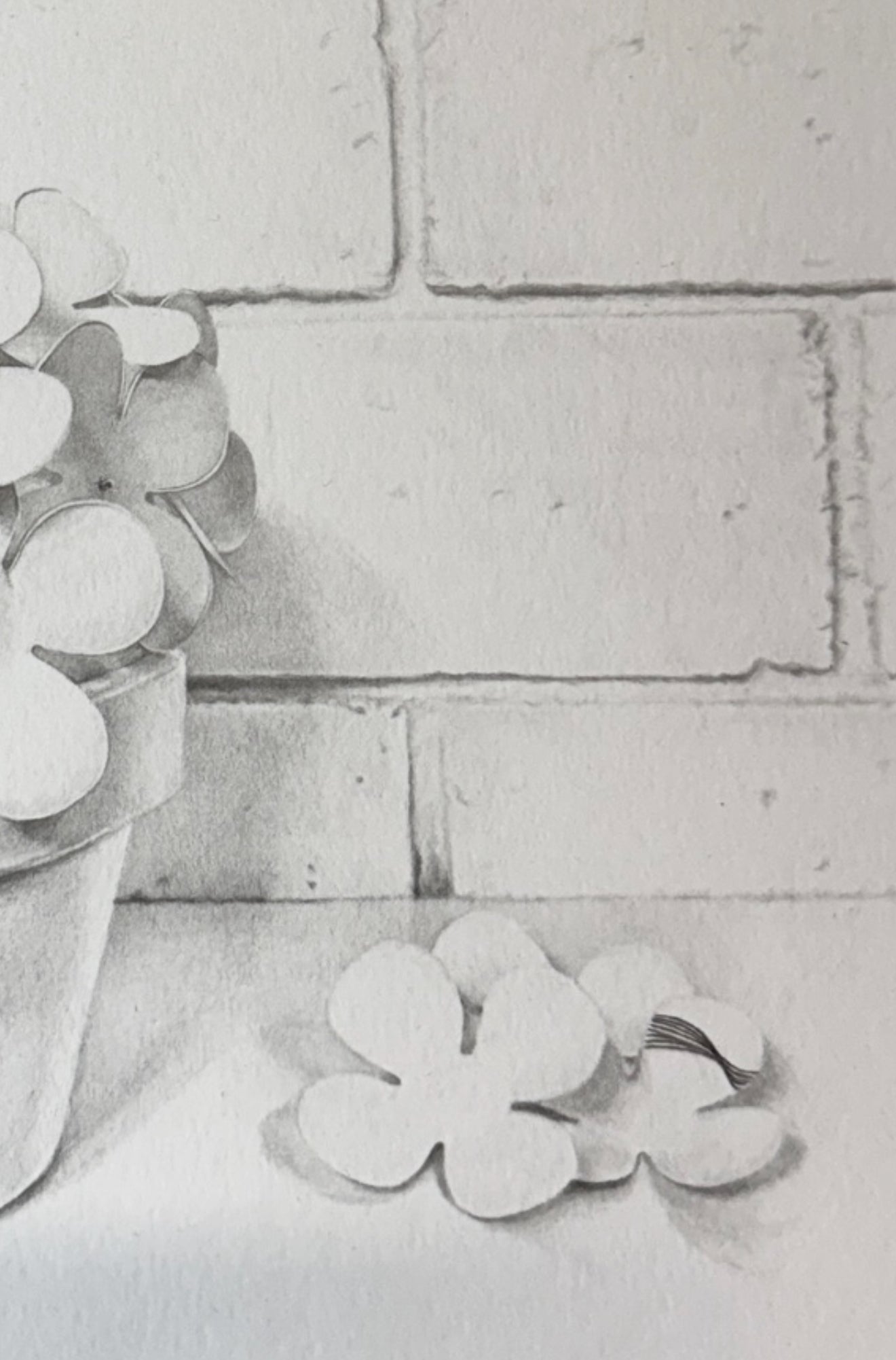 Paper Flowers In Pot