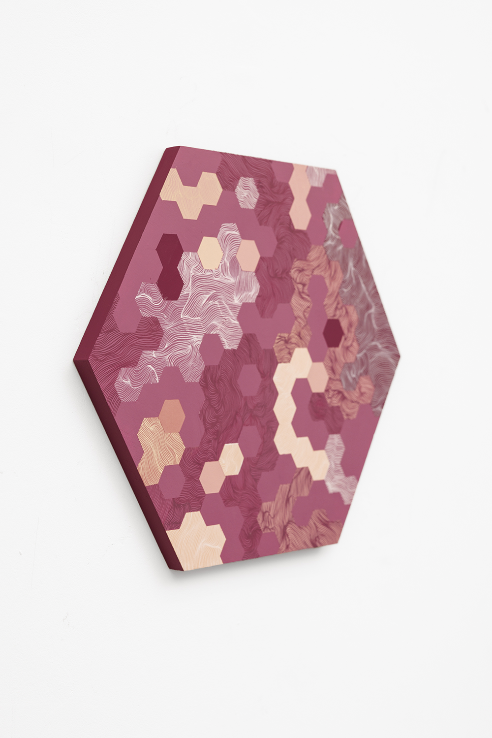 Mulberry Tessellation Hexagon (35x30.5cm)