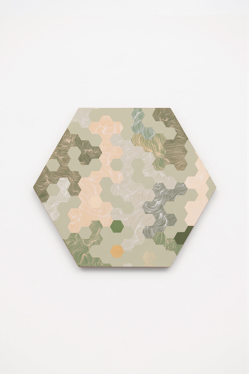 Sage Tessellation Hexagon (35x30.5cm)
