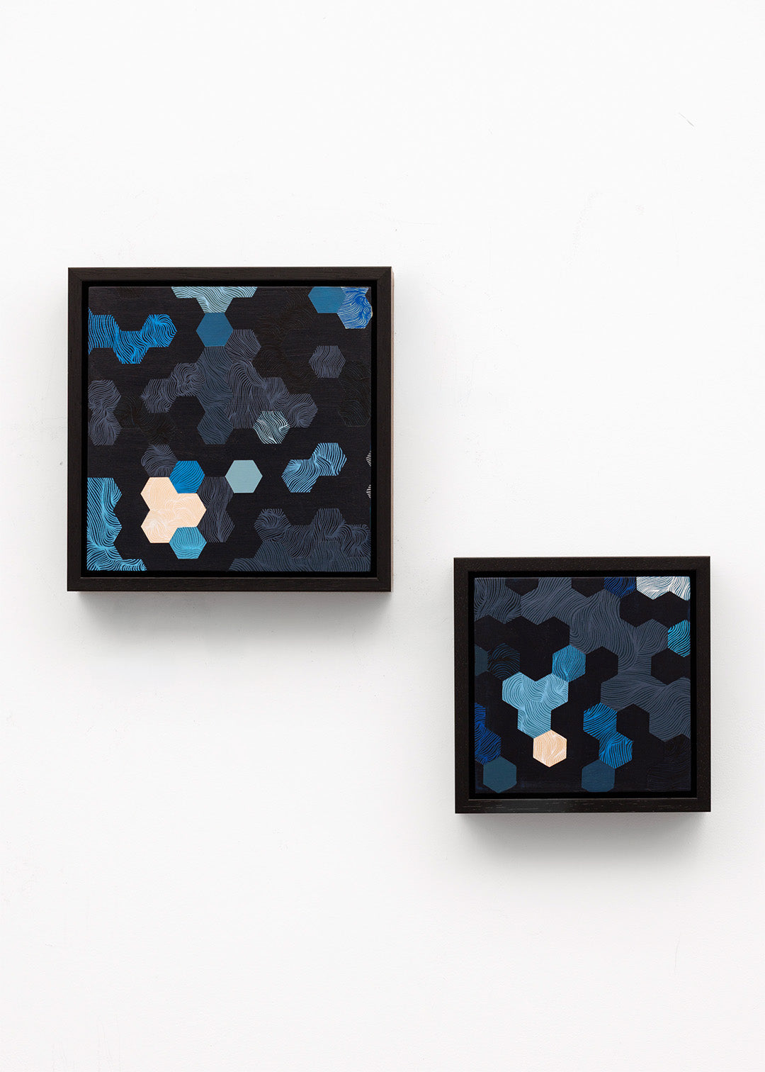 Navy Tessellation Small (23x23cm)