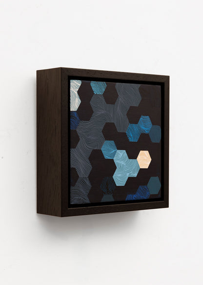 Navy Tessellation Mini (18x18cm)