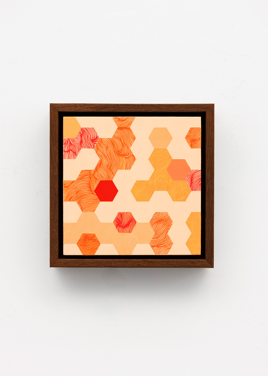 Orange Tessellation Mini (18x18cm)
