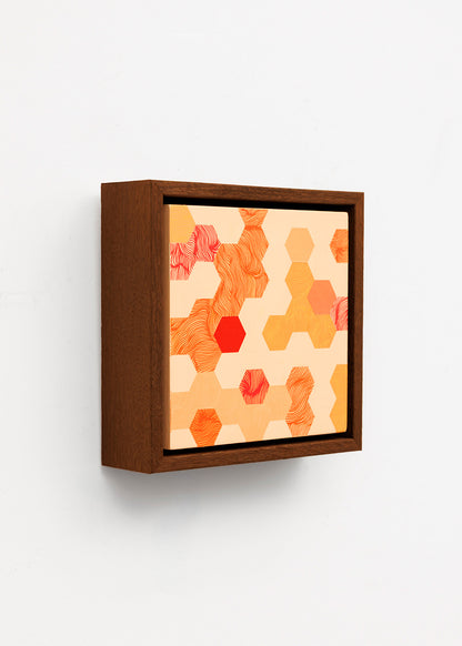 Orange Tessellation Mini (18x18cm)