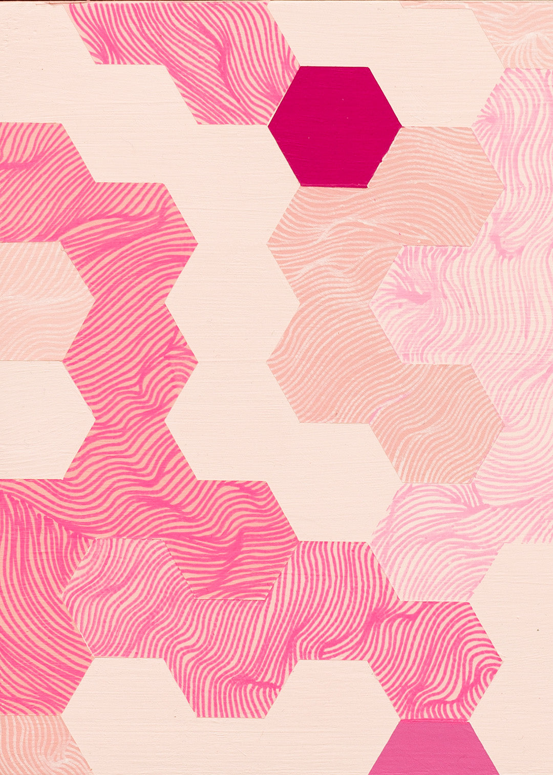 Pink Tessellation Mini (18x18cm)