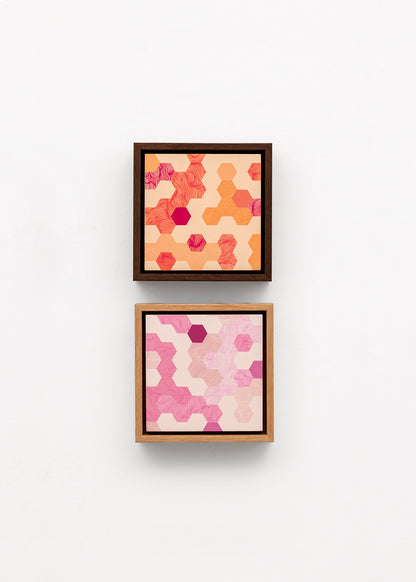Pink Tessellation Mini (18x18cm)