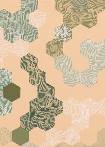 Sage Tessellation Small (23x23cm)